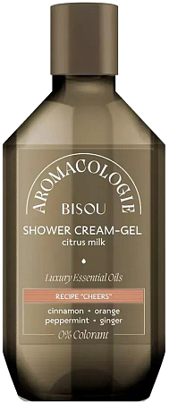 Bisou~Восстанавливающий гель для душа с цитрусовым молочком~Aromacologie Shower Gel Citrus Milk